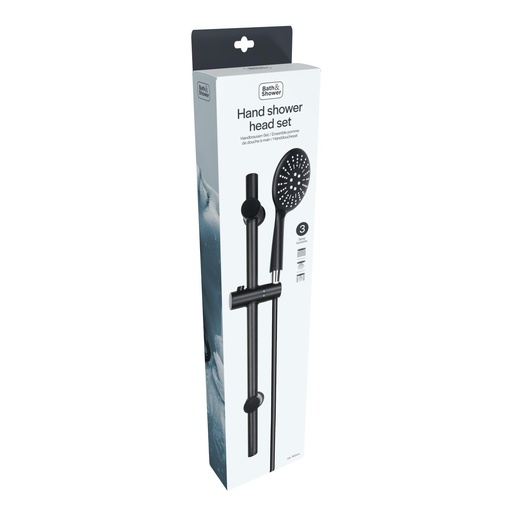 [871125246543] BATH & SHOWER Hand Shower Head 3 Functions