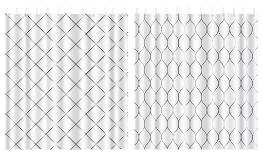 [871125255274] BATH & SHOWER Shower Curtain 180x200cm