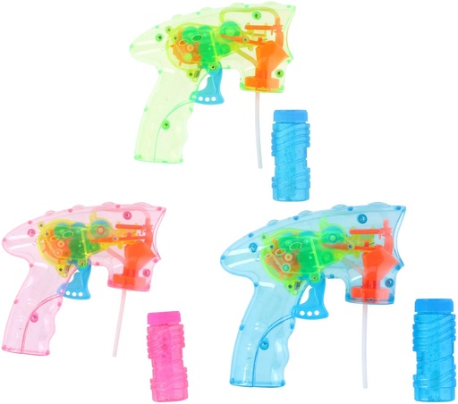 [871125207107] BUBBLEZ Bubble Gun with Light 60ml