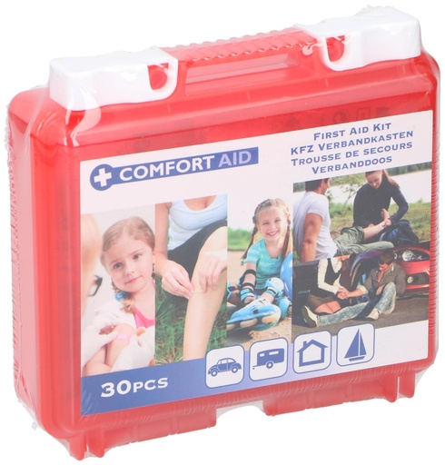 [871125214114] COMFORT AID First Aid Kit 30-Piece