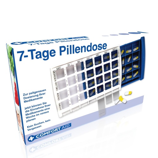 [871125291302] COMFORT AID Pill Box 7 Days German