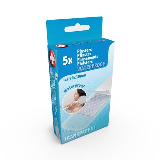 [871125216677] COMFORT AID Waterproof Plaster 7.6x3.8cm