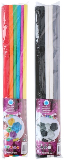 [871125217604] CRAFT Crepe Paper 50x200cm 17g