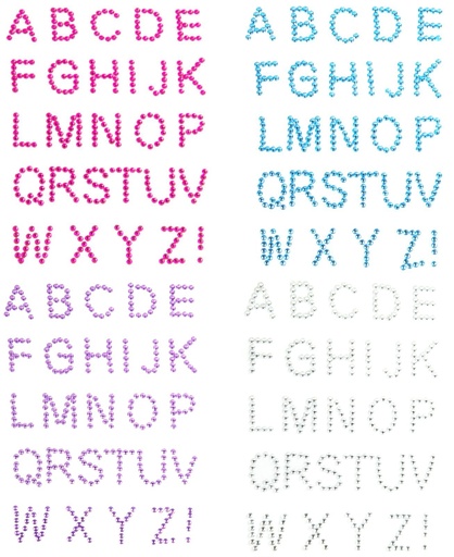 [871125205746] CRAFT Alphabet Stickers