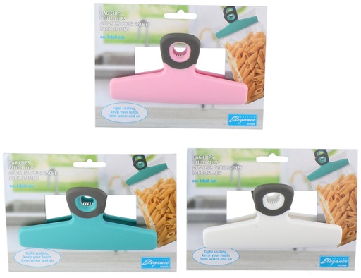 [871125216879] CUISINE ELEGANCE Bag Clip 14x8cm