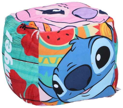 [843574691209] DISNEY Lilo & Stitch Cube Pouf