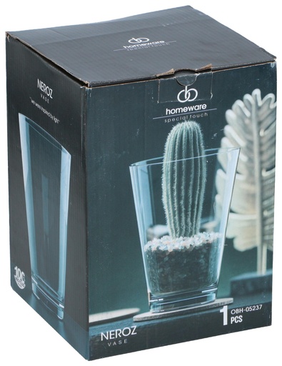 [622205170523] HOMEWARE Vase Neroz Ø15x20cm