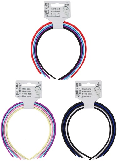 [871125204408] JULIETTE FASHION Hair Band 3D Design 80mm