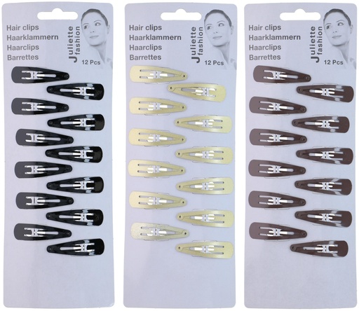 [871125247321] JULIETTE FASHION Hair Clips Juliette Fashion 5x2cm
