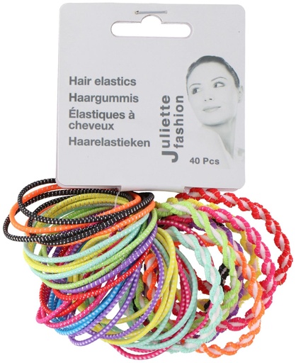 [871125204411] JULIETTE FASHION Hair Elastics Without Metal