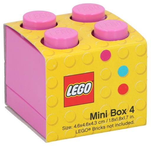 [570677340119] LEGO Mini Storage Box 4 pcs