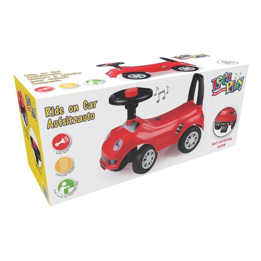 [871125226053] LET'S PLAY Ride-on Car 49x35x21cm