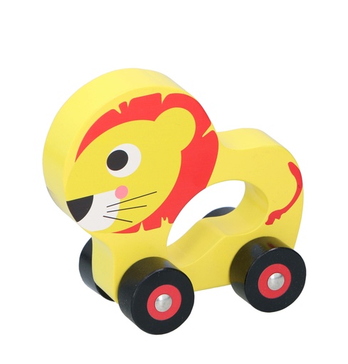 [871125226791] MARIONETTE WOODEN TOYS Animal Shape Car Toy