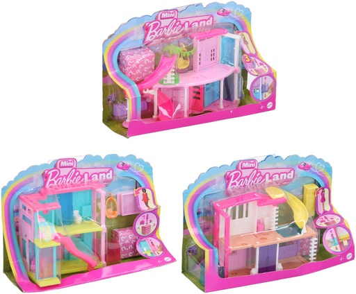[871125248071] MATTEL Mini Barbie Playset