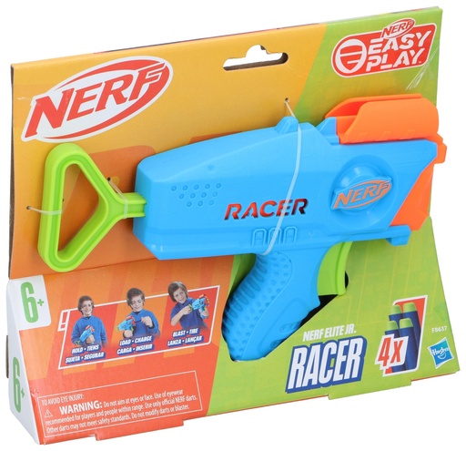 [019516624801] NERF Nerf Elite Jr. Racer Blaster 4pcs