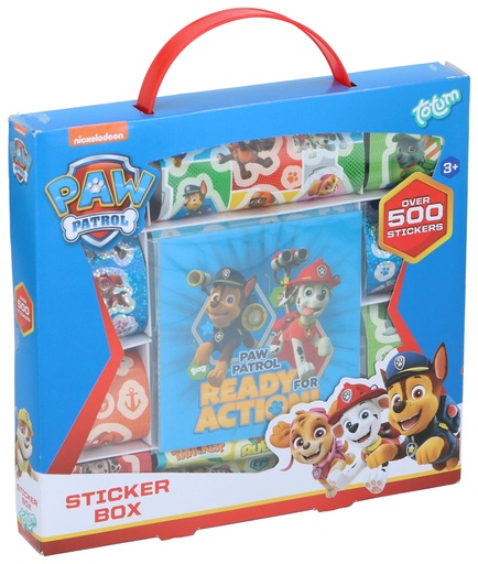 [871427472022] NICKELODEON Sticker Box with Over 500 Stickers