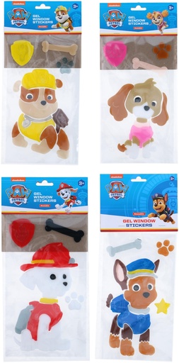 [871185181102] NICKELODEON Paw Patrol Gel Window Stickers Reusable 36x15cm