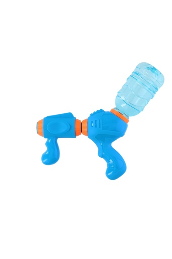 [871125217141] WATERZONE Water Gun Bottle 21.5x19.5cm Blue/Green
