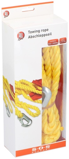 [871125299228] SOS ALL RIDE Towing Rope 2000kg 3.6m