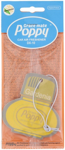 [871968970616] POPPY Air Freshener Card Gardenia