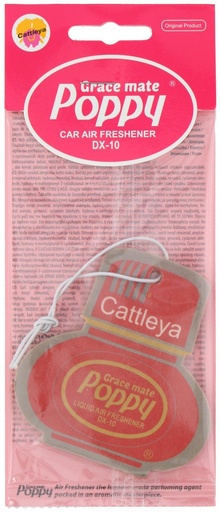 [871968970612] POPPY Air Freshener Card Cattleya