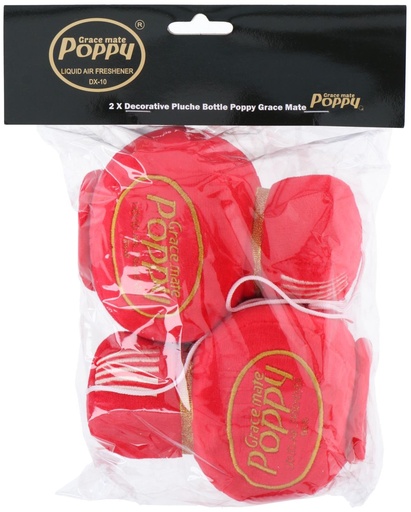 [871968980716] POPPY Poppy Plush Red 35x30cm