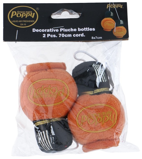 [872061867593] POPPY Poppy Plush Brown 8x7cm Car Decoration