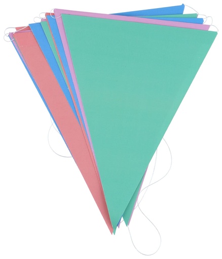 [871125224795] PARTY CASA Pastel Bunting 180cm