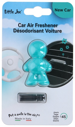 [764012538828] Air Freshener New Car 5.5x3.5cm