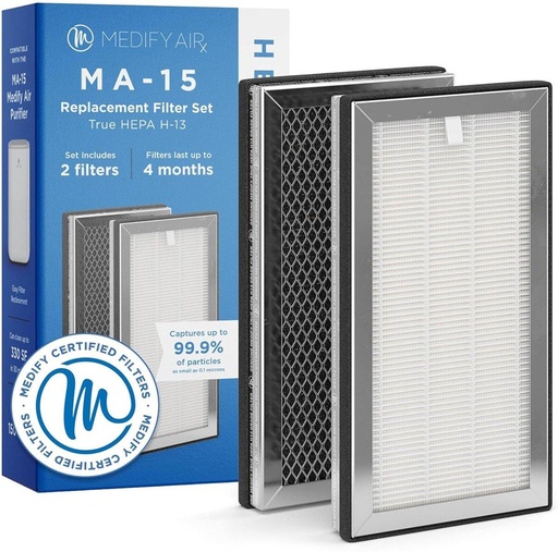 [085001074150] Replacement HEPA Filter Set 2pcs MA-15