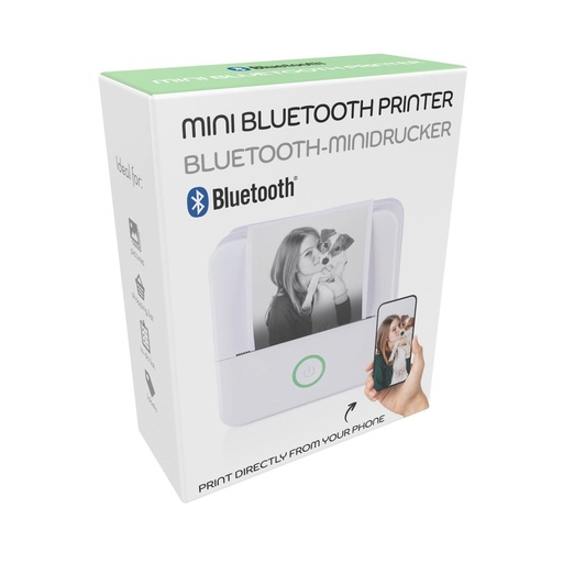 [871125258650] Mini Bluetooth Printer