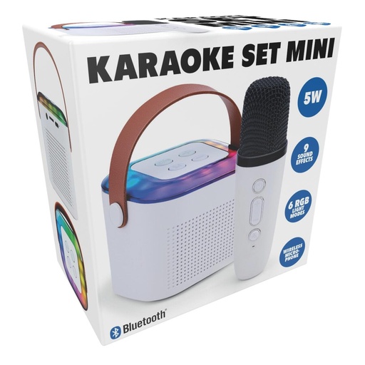 [871125226115] Karaoke Speaker 5W Bluetooth RGB