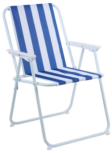 [871125233481] Foldable Camping Chair Blue