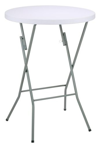 [871125233486] Foldable Bar Table Ø80xh110cm