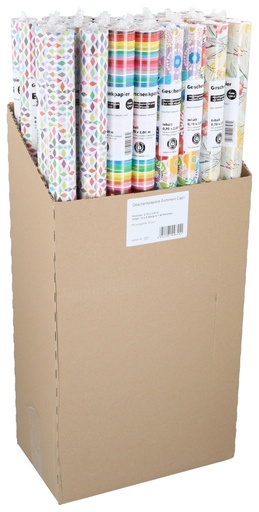 [405129199646] Gift Wrap Assorted Designs 40pcs