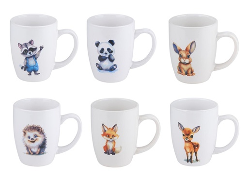 [871125250017] Mug with Animal Print 361ml