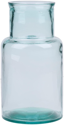 [871125233182] Glass Vase Ø15xh28cm