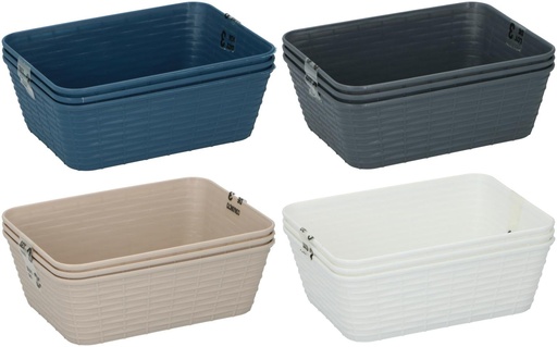 [871125216755] Storage Basket 18.7x14.6x6.4cm