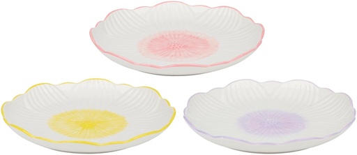 [871125230582] Flower Shaped Dessert Plate Ø20.3cm