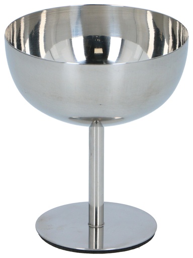 [871125245018] Stainless Steel Pedestal Bowl
