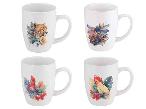 [871125250018] Jungle Print Mug 361ml