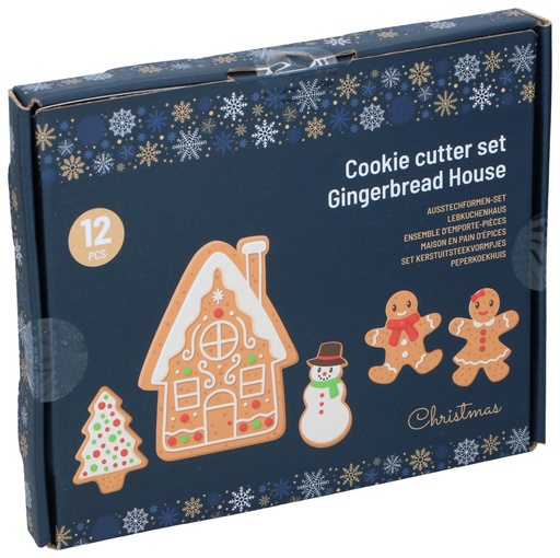[871125224630] Gingerbread House Cookie Cutter Christmas