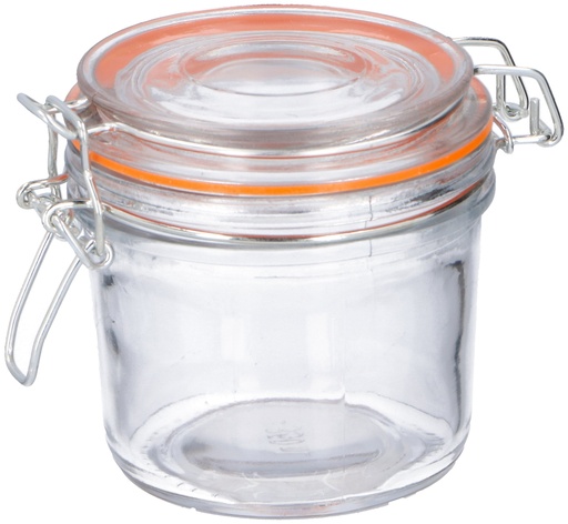 [871125251998] Storage Jar Ø10x10cm 350ml with Clip Lid