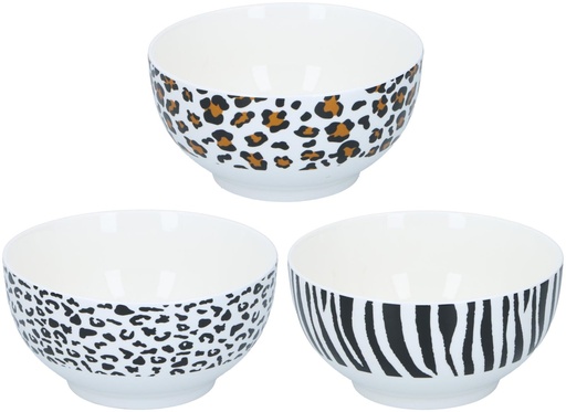 [871125249542] Bowl Wild Design Ø13.1cm 600ml