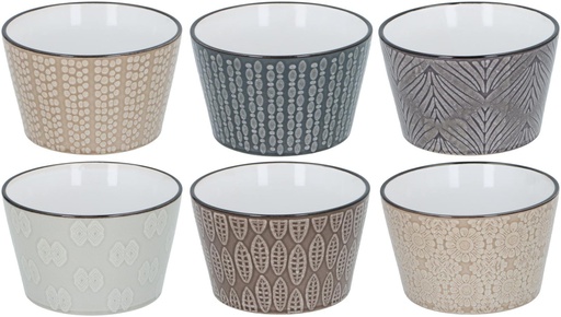 [871125249925] Bowl Ø13.2cm 520ml Decorative Glaze