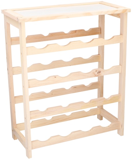 [871125231821] Wine Rack for 16 Bottles 46x23x55cm