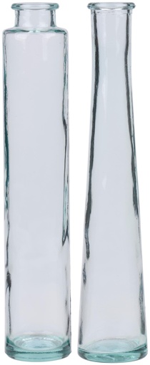 [871125233175] Glass Vase Ø6xh32cm