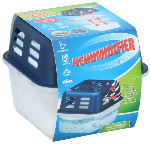 [871125255642] Dehumidifier 350g with extra refill 350g