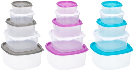 [871125206390] Food Storage Boxes 1800-200ml