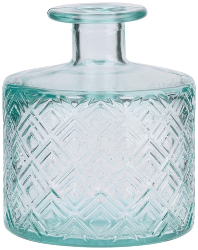 [871125233180] Glass Vase Ø13xh12cm